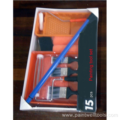 Professional High quality 15pc Painting tray set /roller kit